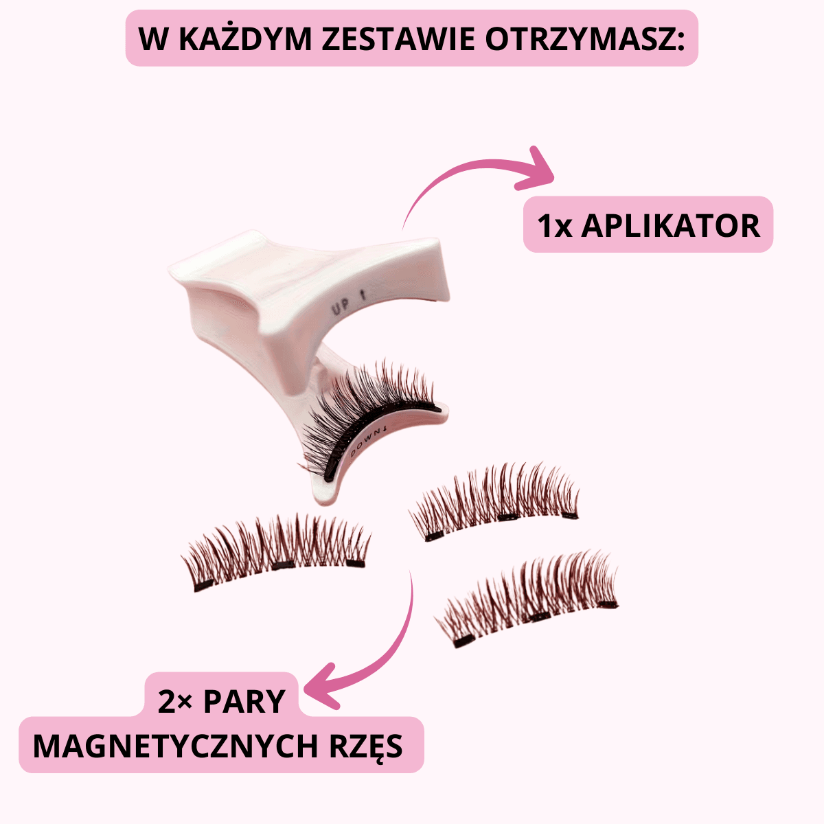 GLOVI - Magnetyczne rzęsy