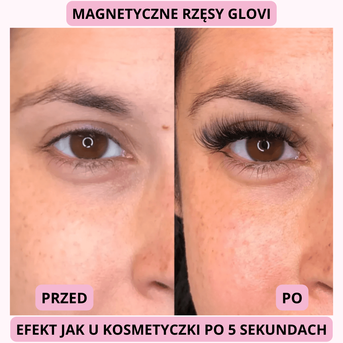 GLOVI - Magnetyczne rzęsy